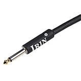 Інструментальний кабель Jack/Jack Irin (3 м.) чорно-синій TS (моно), фото 2