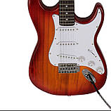 Інструментальний кабель Jack/Jack Irin (3 м.) чорно-синій TS (моно), фото 4