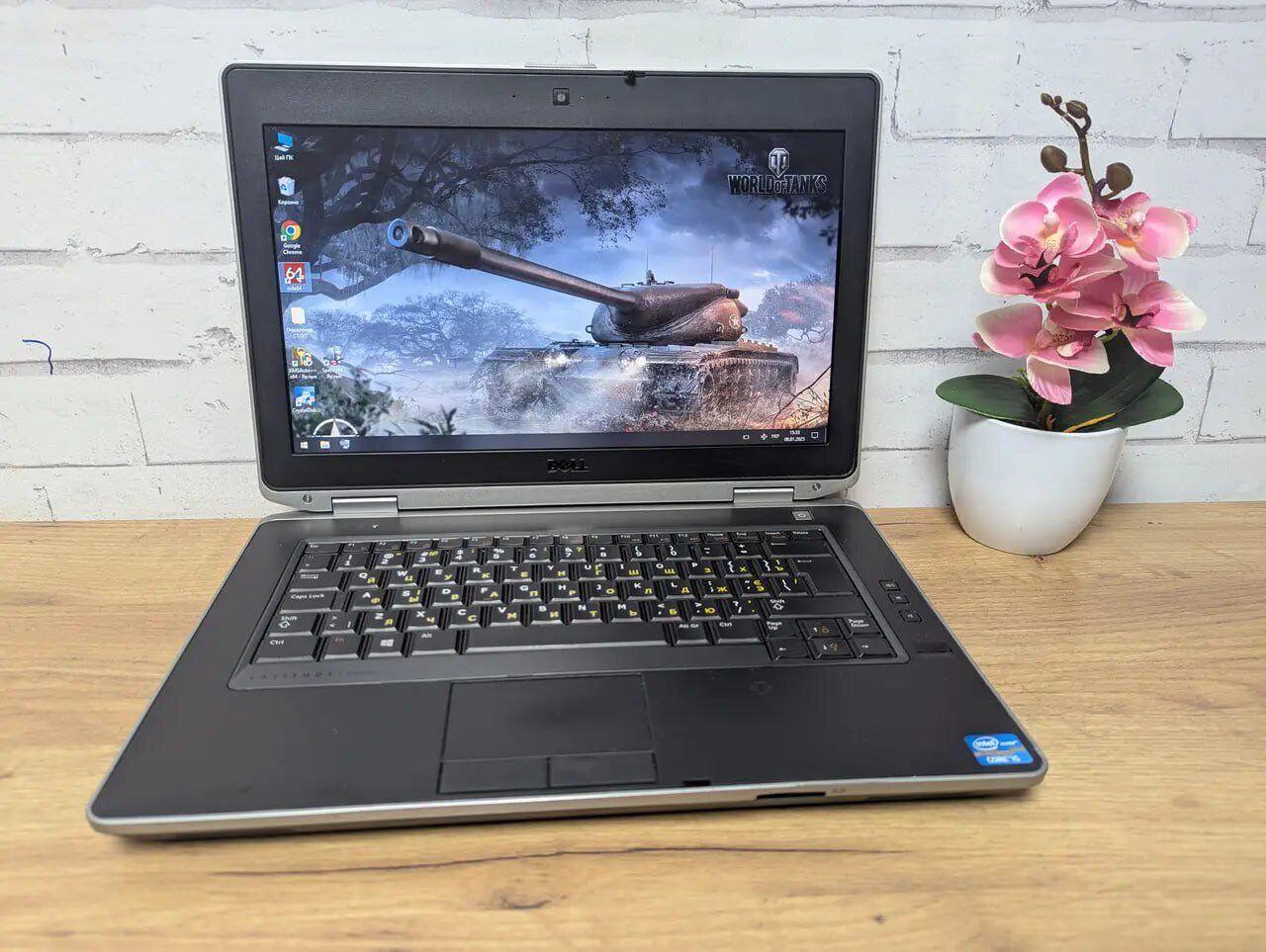 Б/в Ноутбук Б-клас Dell Latitude E6430 14" 1366x768| Core i5-3230M| 8 GB RAM| 128 GB SSD| HD 4000