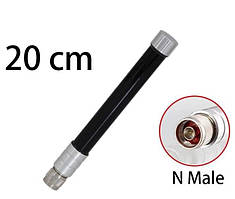 Антена 2135-2860MHz 6dBi, до 100W, всеспрямована, N-male, 20 см (10860)