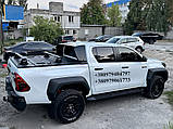 Силова кришка кузова пікапа для Toyota Hilux GR Sport. Накриття на кузов пікапа Тойота Хайлюкс., фото 9