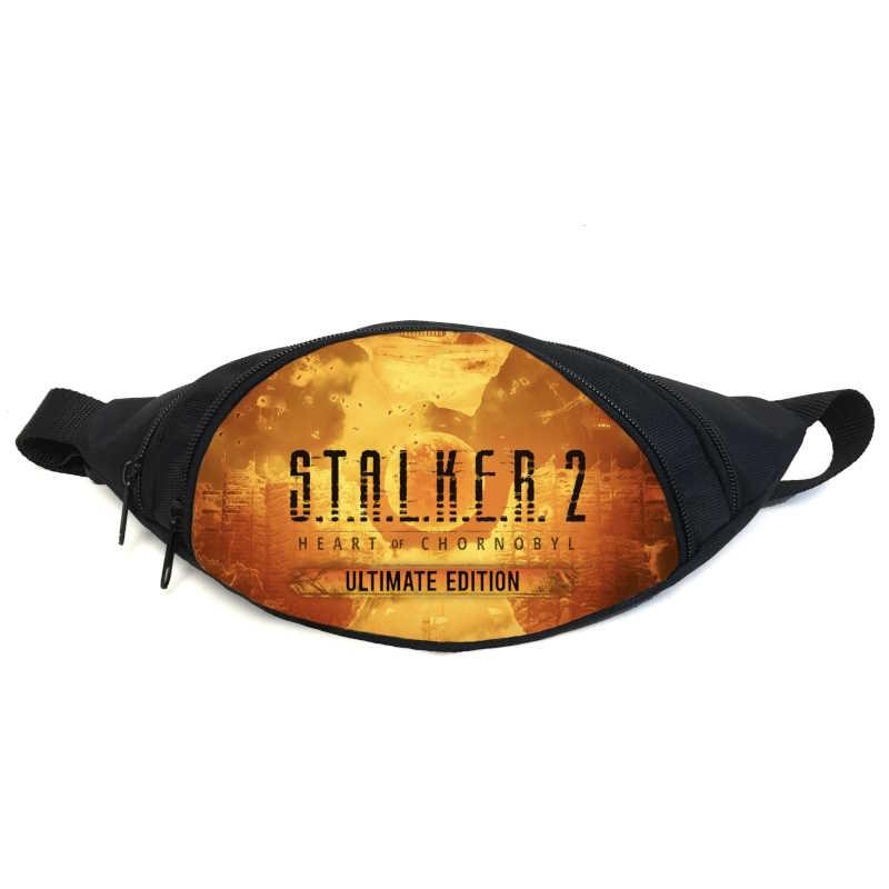 Поясна сумка бананка Сталкер 2 (GB STALKER 2 - 02) Gear Bag чорна