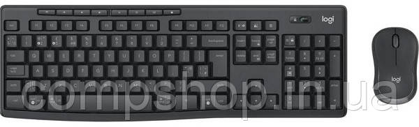 Клавіатура+миша Logitech Wireless MK370 Black (920-012077) (код 143786)