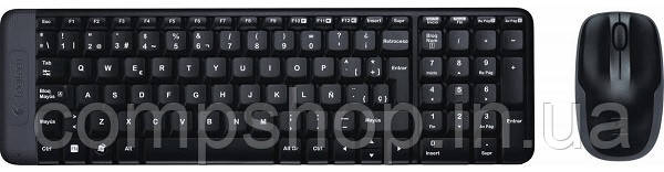 Клавіатура+миша Logitech Wireless MK220 Black USB (920-003168) (код 145872)