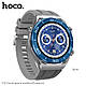 Смарт-годинник Smart Watch HOCO Y16 Smart sports watch call version для Android, iPhone розумний годинник, сірий, фото 2