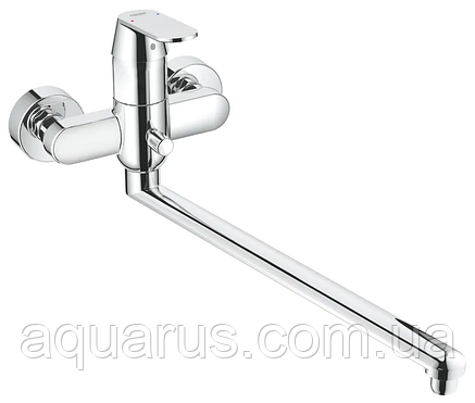 Змішувач для ванни з довгим виливом Grohe Eurosmart Cosmopolitan (32847000), фото 1