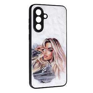 Чохол Prisma Ladies New для Samsung A36 Girl in a hoodie