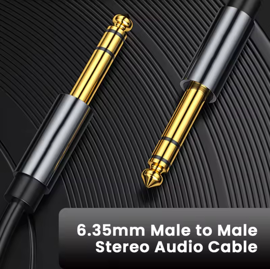 Інструментальний кабель Deluxe Cable Jack/Jack (3 м) чорний TRS (стерео)