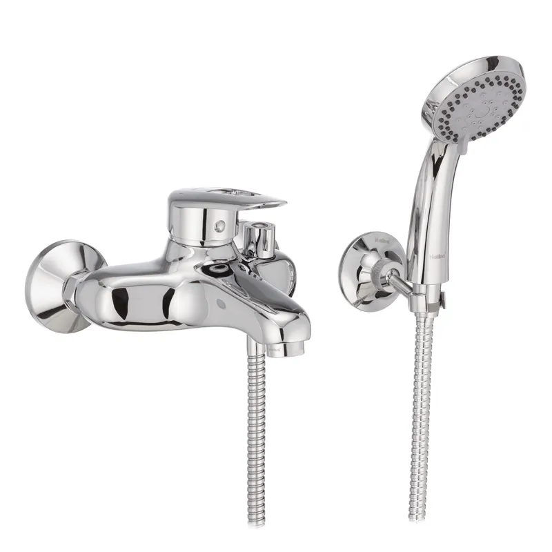 Змішувач для ванни Haiba Disk 009 (HB0895) — одноважільний змішувач для ванни з коротким зливом, латунь, хромоване покриття