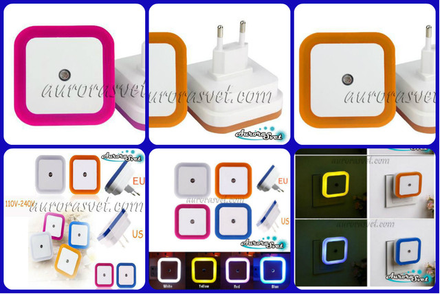 ночник светодиодный датчик