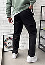 Молодіжні штани карго Staff cargo gu black, фото 3