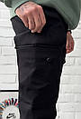 Молодіжні штани карго Staff cargo gu black, фото 5
