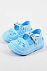Босоніжки-піна дівчинка блакитні р.19 147959T Безкоштовна доставка, фото 2