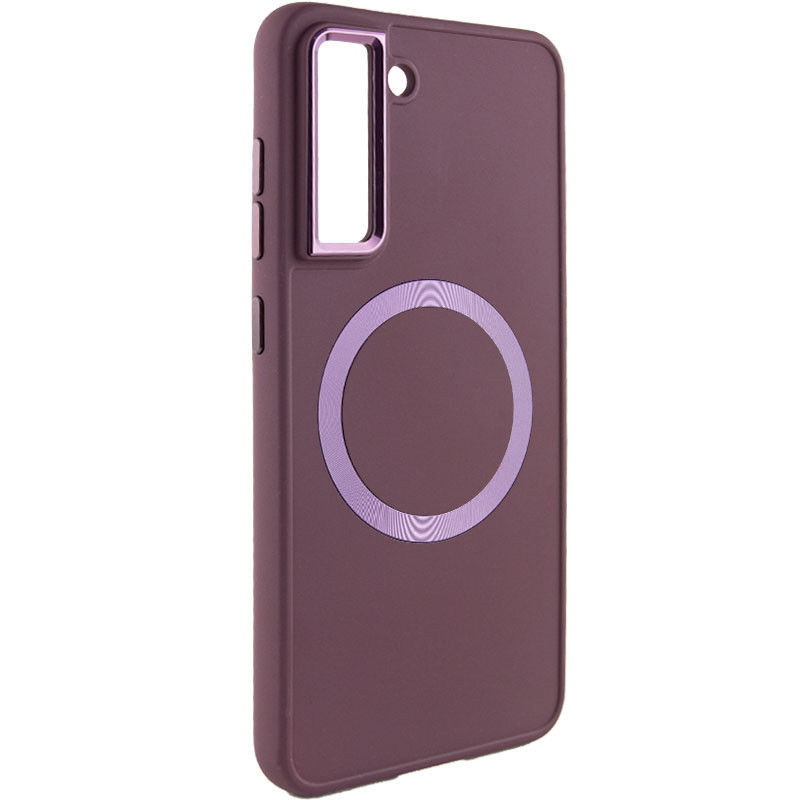 TPU чохол Bonbon Metal Style with MagSafe для Samsung Galaxy S22