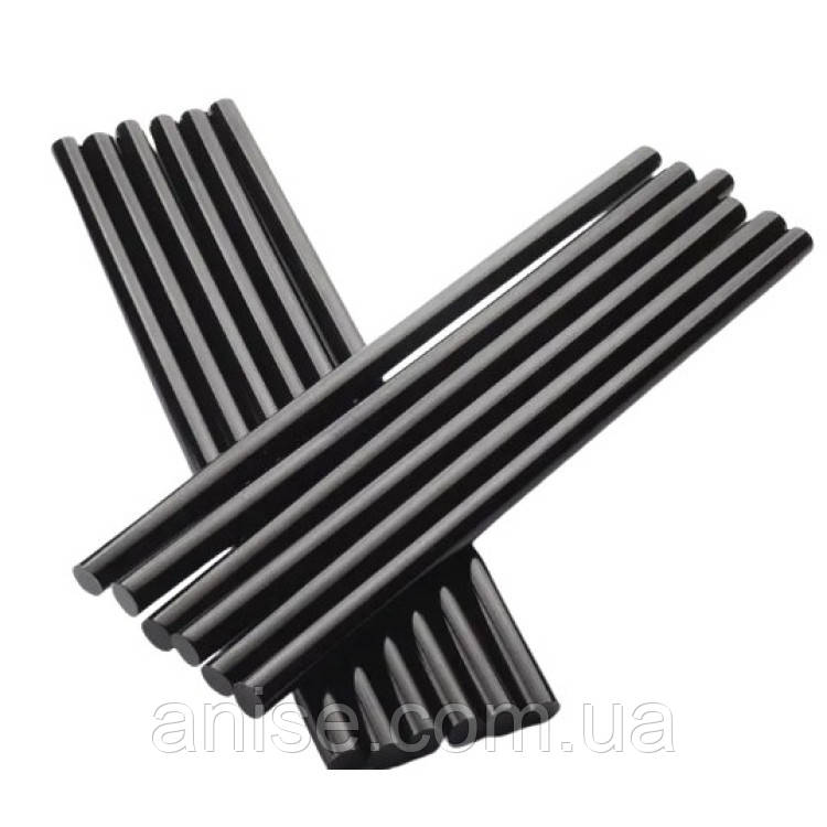 Клеєві стержні 11мм. 27см. Чорні 1кг. - фото 1 - id-p1822368351