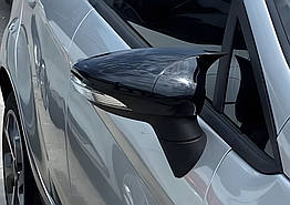 Накладки на дзеркала BMW-Style для Ford Fiesta (2008-2017) ABS-пластик (2 шт)