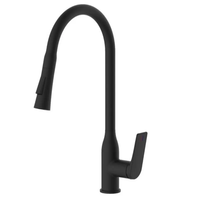 Змішувач для кухні Mixxus Premium DERBY 014 (NUT) BLACK (MI6605), фото 1