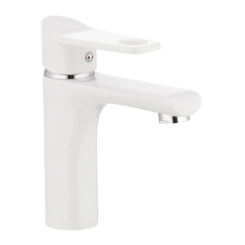 Змішувач для умивальника Mixxus Dallas 001 білий (MX0027), фото 1