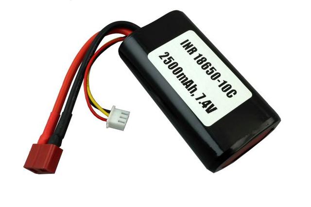 Акумулятор для радіокерованих іграшок 2500 мАг 7.4V рис.1