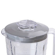 Стаціонарний блендер з кавомолкою Sokany SK-03030 з пластиковою чашею 1.5л для коктейлів 500Вт Бірюзовий, фото 4