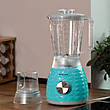 Стаціонарний блендер з кавомолкою Sokany SK-03030 з пластиковою чашею 1.5л для коктейлів 500Вт Бірюзовий, фото 7