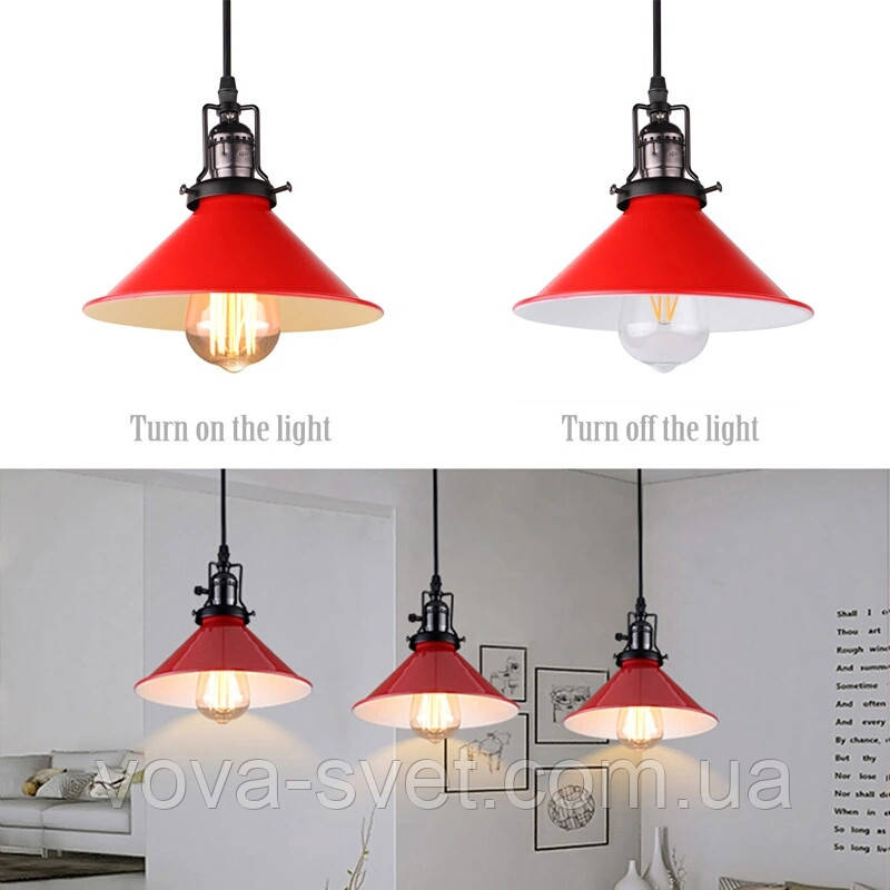 Подвесной светильник LOFT [ Exclusive series of dome light lamps Edison Vintage ] - фото 9 - id-p391420128