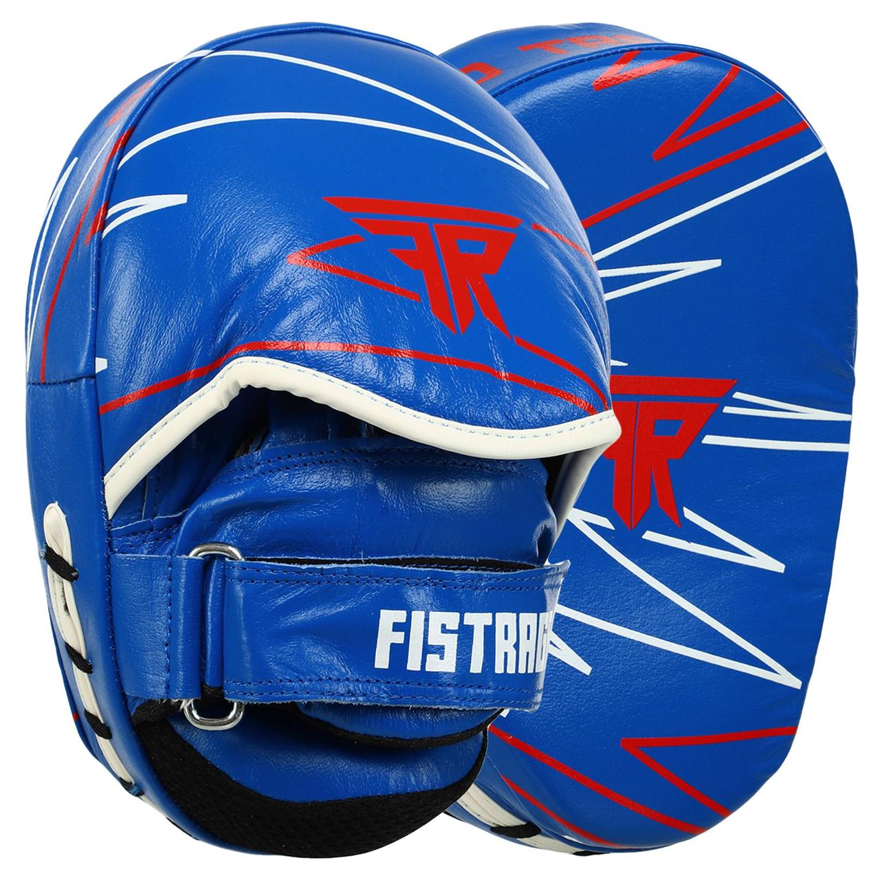 Лапа вигнута для боксу та єдиноборств FISTRAGE PRO TRAINING VL-9351 2 шт синій
