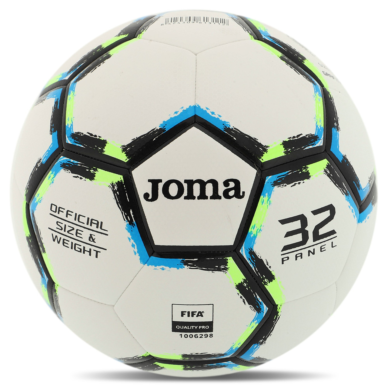 М'яч футзальний Joma FIFA PRO GRAFITY II 400689-200 No4 PU білий-чорний