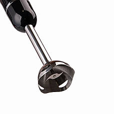 Занурювальний ручний блендер Sokany SK-1726 з мірною склянкою 0.6л 3 швидкості 300Вт Чорний, фото 3