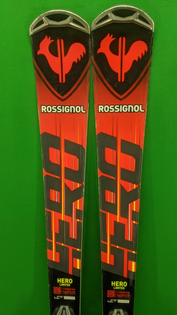Гірські лижі Rossignol Hero Carve Limited 167 см, експертний карвінг 2023р б/у