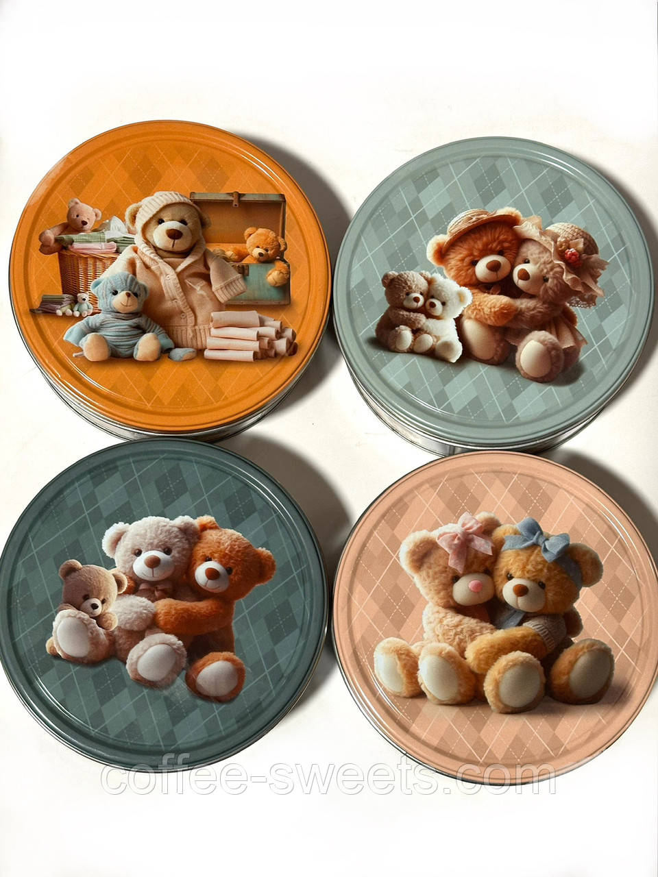 Печиво Jacobsens Bakery ведмежата Данія 150 грамів у бляшанці