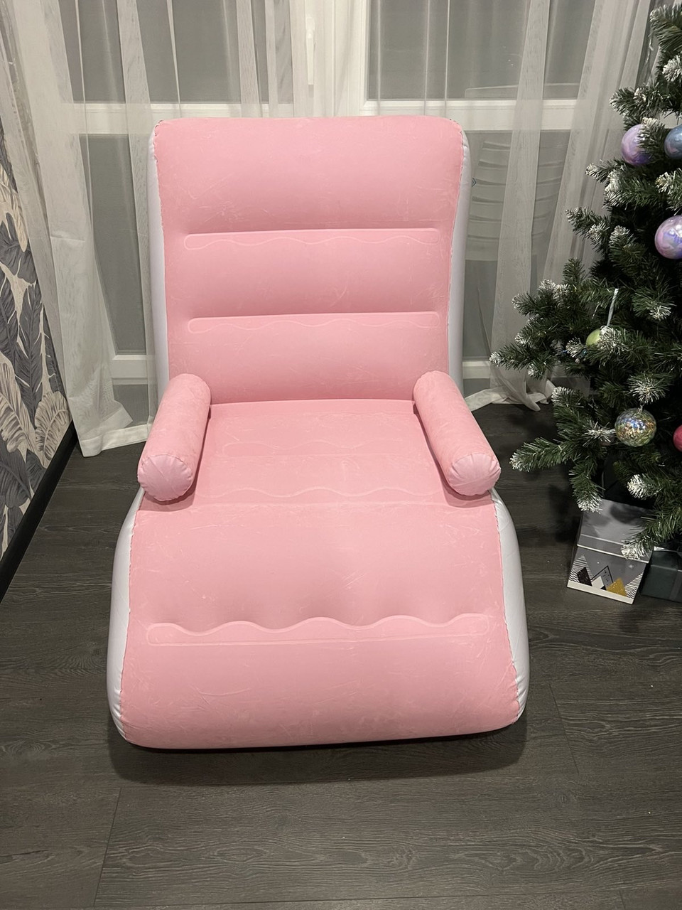 Надувний диван Inflatable Sofa з підлокітником