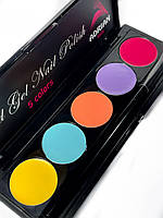 Premium Solid Gel Polish - Палєтка 5 кольорів (густий гель-лак) №3