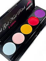 Premium Solid Gel Polish - Палєтка 5 кольорів (густий гель-лак) №5