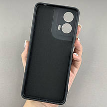 Чохол для Motorola Moto G24 матовий чохол із захистом камери на телефон моторола мото г24 чорний cfa, фото 2