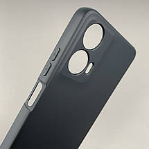 Чохол для Motorola Moto G24 матовий чохол із захистом камери на телефон моторола мото г24 чорний cfa, фото 3