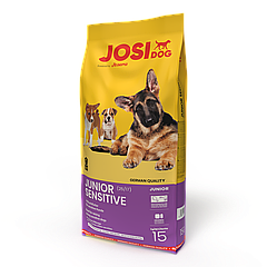 Корм сухий JosiDog Junior Sensitive для цуценят з чутливим травленням всіх порід 15 кг