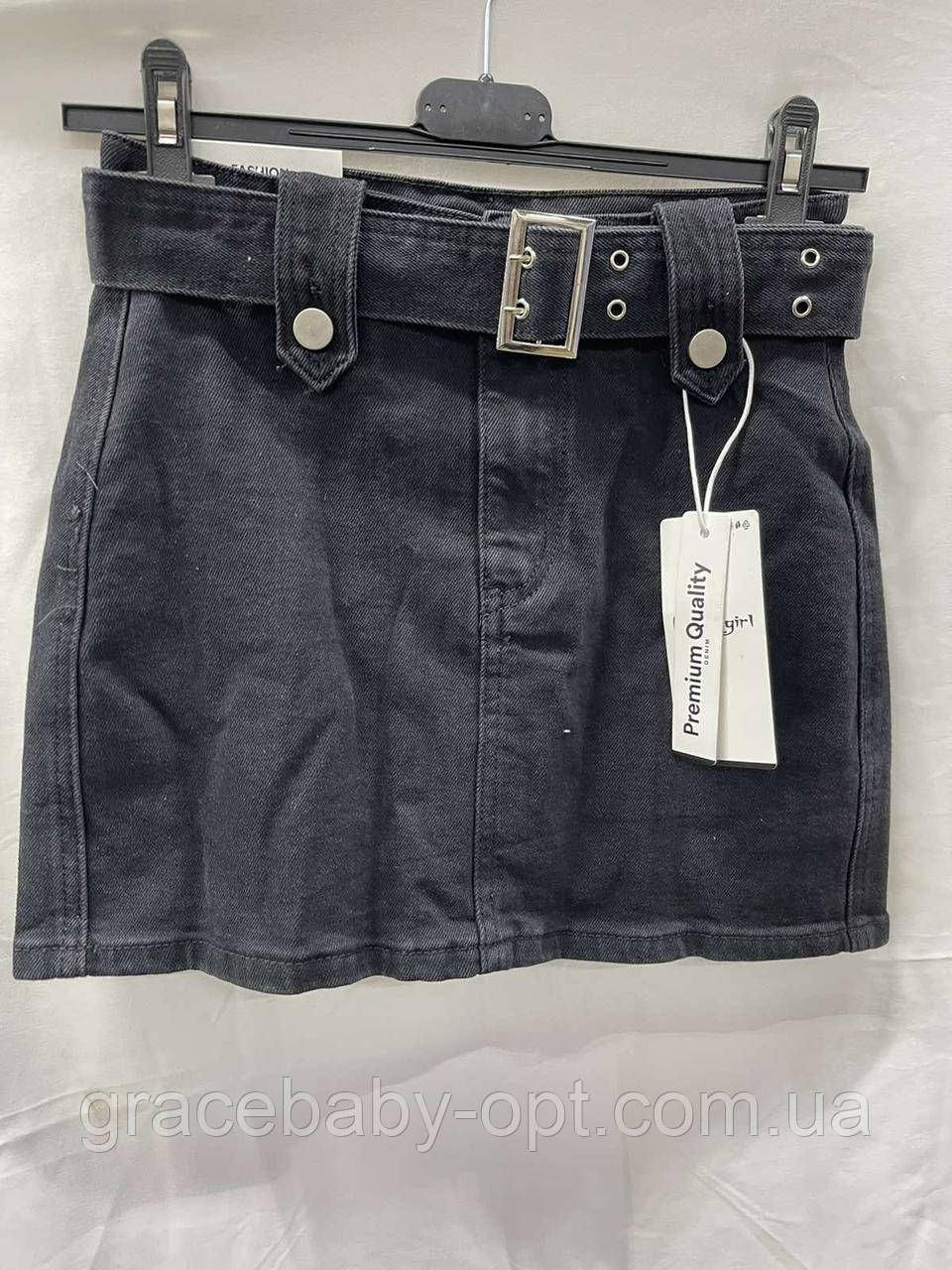 Спідниця джинсова жіноча оптом, XS-XL рр., № Si-HW-163А, фото 1