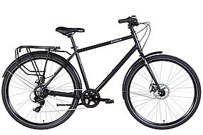 Електровелосипед Dorozhnik AMBER DD (темно-сірий)