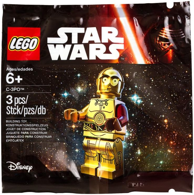 Колекційна фігурка Лего Зіркові війни Робот Дроїд з-3по lego star wars c-3po 6123882