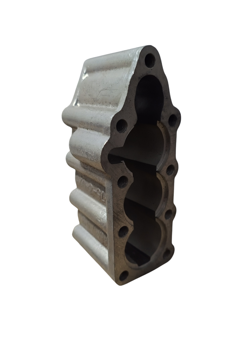 Кришка нижня гідророзподільника з вибіркою (праска) Р80-23 20.123 до трактора Т-40, ЮМЗ, МТЗ, фото 1