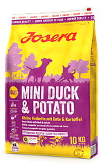 Сухий корм для собак малих порід Josera Mini Duck & Potato з качкою та картоплею 10 кг