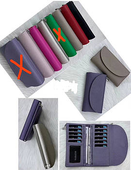 Гаманець жіночий 19*9 см на магніті зі штучної шкіри у різних кольорах Kabir