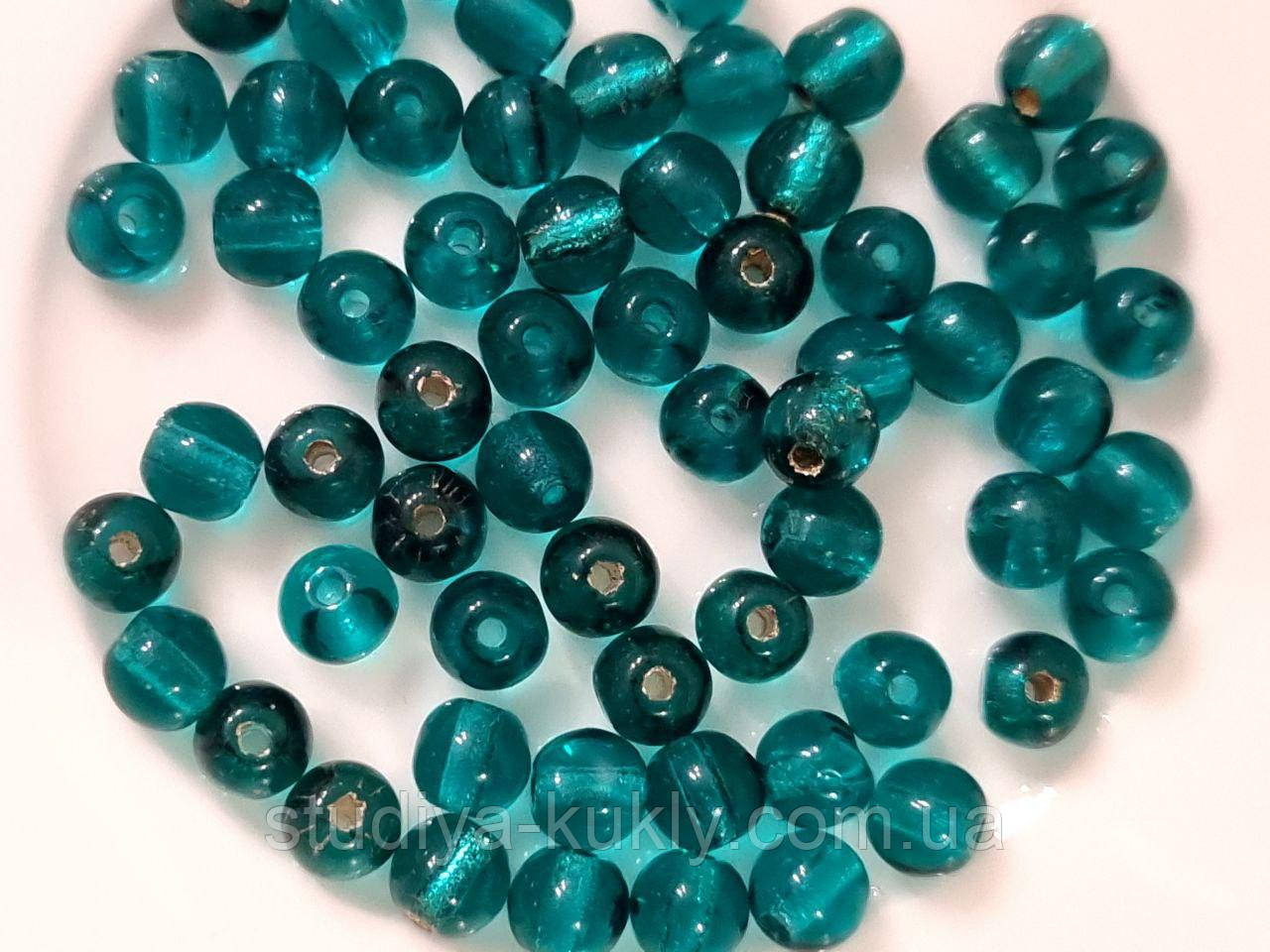 Кришталеві намистини. Чеське скло. 4 мм. №28, фото 1