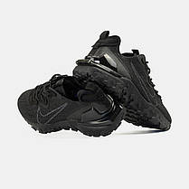 Чоловічі Кросівки Nike React Vision Triple Black / Найк Реакт Віжен Трипл Чорні, фото 6