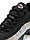 Чоловічі шкіряні текстиль кросівки Nike Air Max 95 Black Grey Blue, кеди Найк чорні сірі. Чоловіче взуття, фото 7