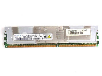 Модуль пам'яті для сервера Samsung 1Gb 2Rx8 PC2-5300F-555-11-B0 (M395T2953CZ4-CE61) ECC CL5 240-Pin БВ