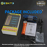 Налобний ліхтар Skilhunt ESKTE H200 (1100LM, Nichia 4500k High-Cri LED + Cree XP-E2 RED, IPX8, TIR, Магніт), фото 2