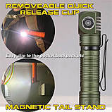 Налобний ліхтар Skilhunt ESKTE H200 (1100LM, Nichia 4500k High-Cri LED + Cree XP-E2 RED, IPX8, TIR, Магніт), фото 5