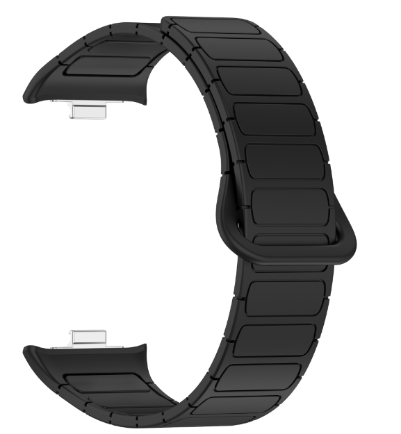 Ремінець CDK для Xiaomi Redmi Watch 5 | Silicone Shaped Magnetic Band (018838) (black)